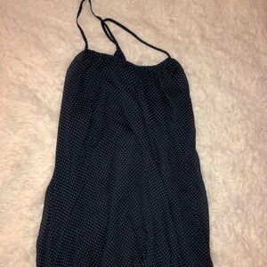 Flowy polka dot dress